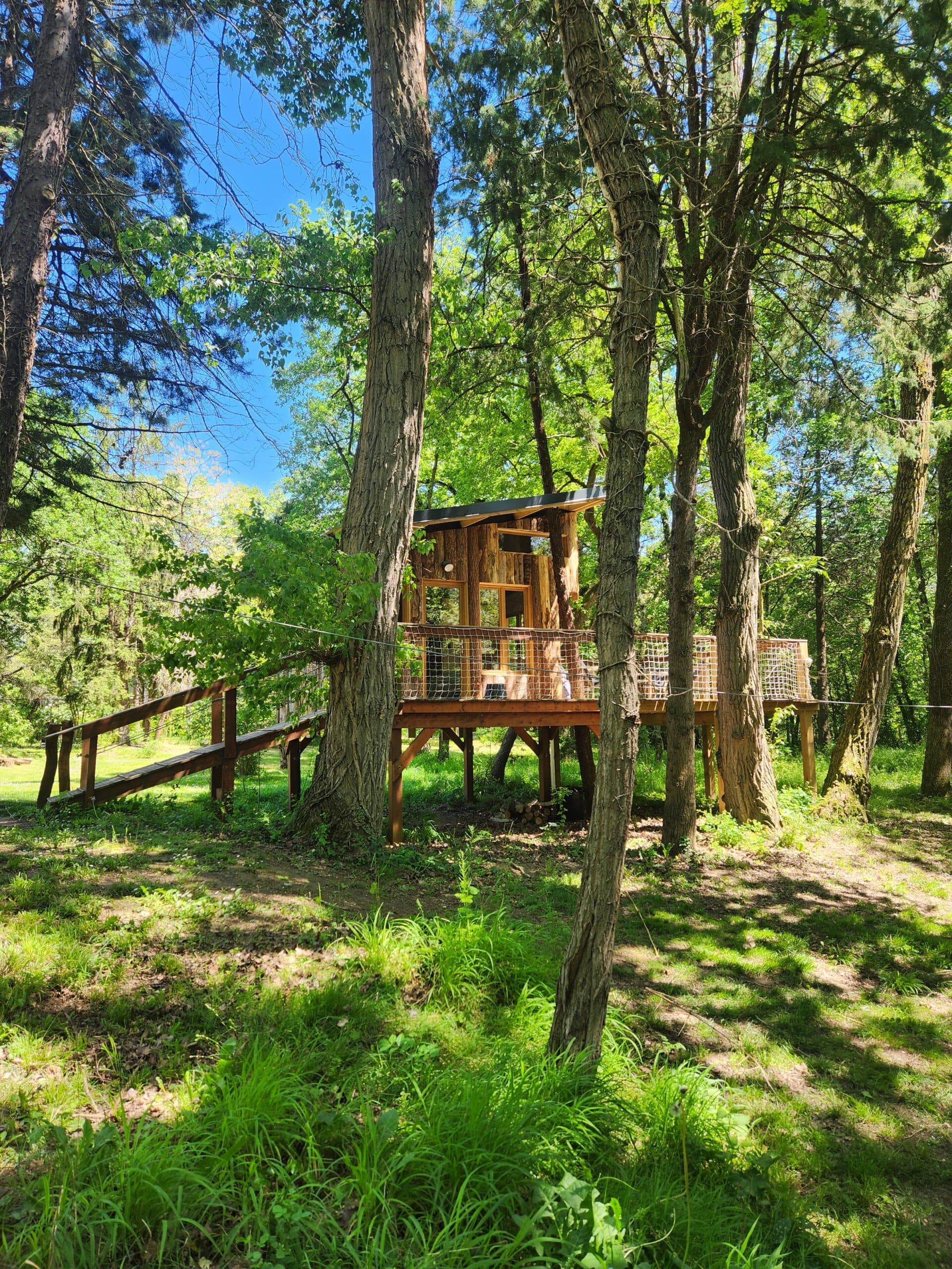 Vue globale cabane