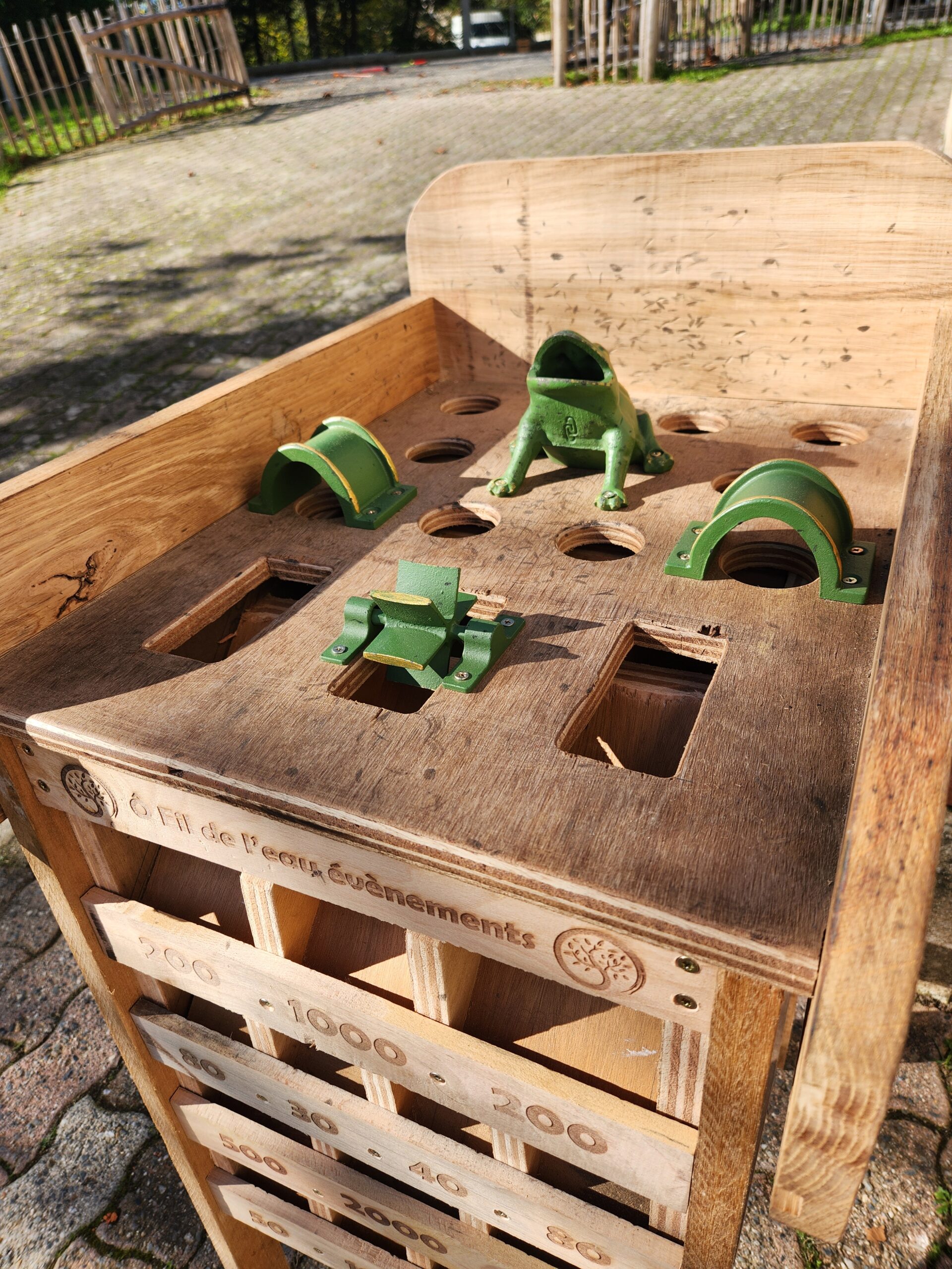 Jeux en bois activité équipe